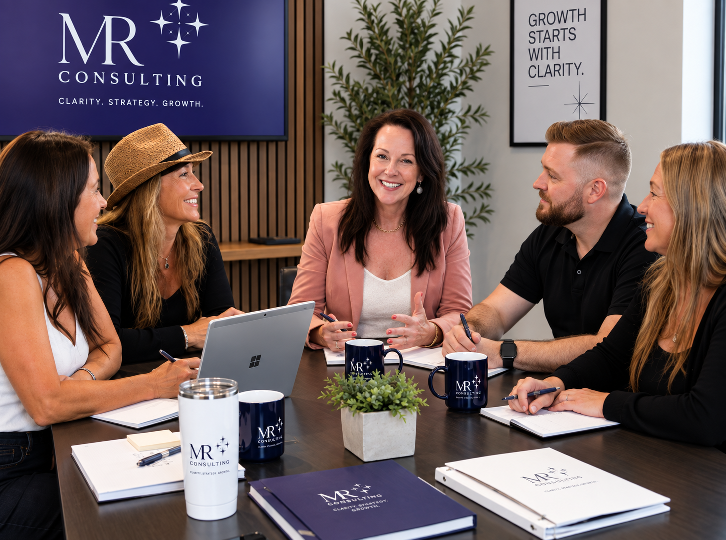 Melinda Rae leading a client working session
